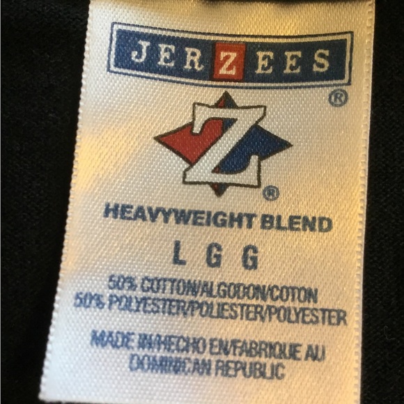 5 O’CLOCK SOMEWHERE T-shirt Large. 50% cotton 50% polyester short sleeve black - Picture 3 of 5